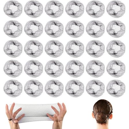 Bun Net, Hårnät, 30 st Hårnät, Osynliga Hårnät, Lämplig