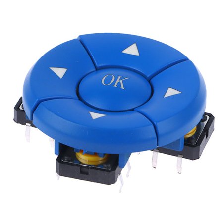 1 set A14 cap 5-vägs riktning Kombinationsbrytare B3F-4055 med