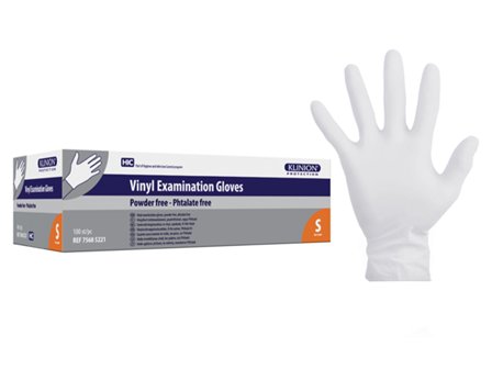 Klinion Hanske vinyl kort, Small, 100 stk.