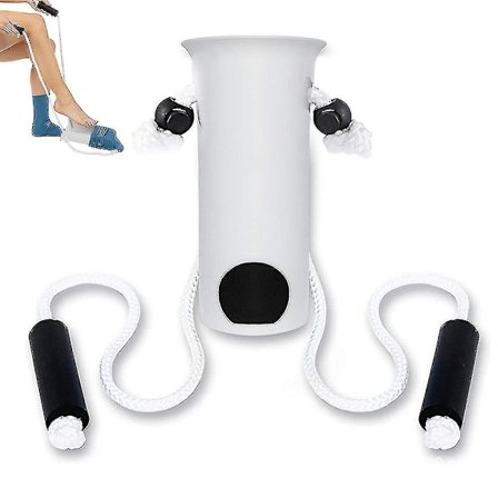 Hjælpemiddel til ældre og handicappede til at tage bukser på