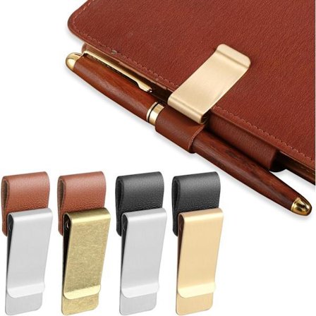 St Pen Holder muistikirjalle Pen Loop Holder muistikirjoille PU Nahkainen kynäkotelo Pen Holder Journalille, suunnittelijalle, muistikirjalle