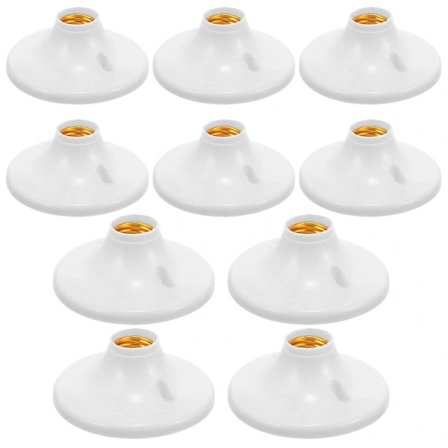 /EA/10 st E27 lamphållare, E27 uttag, E27 lamphållare, lamphållare