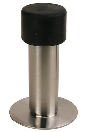 PN-BESLAG DØRSTOPPER RUSTFRI MED FOT Ø22X75MM