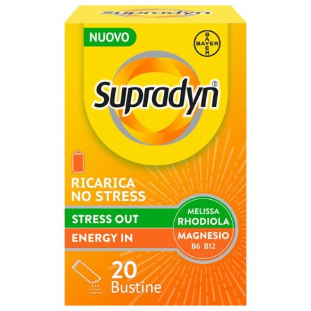 Supradyn Ricarica No Stress Integratore Vitamine e Magnesio