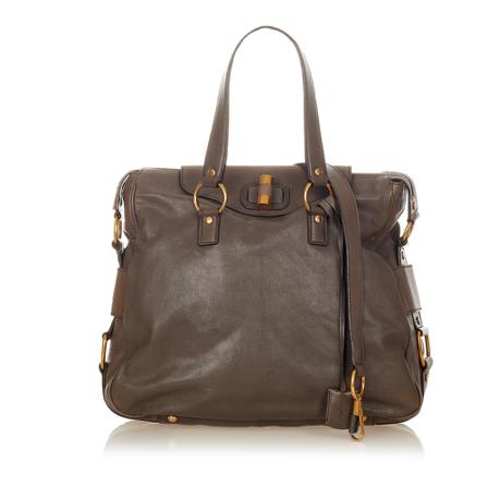 Yves Saint Laurent Vintage, Pre-owned Bags Grijs, Dames, Maat:ONE Size