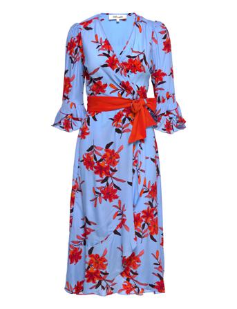 Rollins Knelang Kjole Multi/mønstret Diane Von Furstenberg