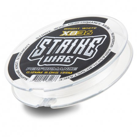 Strike Wire Performance 836 0,10mm/6,5kg 135m, Bright White