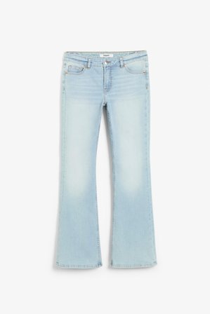 Kappahl | Flare Jeans Low Waist | Lys denim