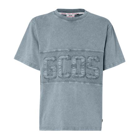 Gcds, T-Shirts Grijs, Heren, Maat:L