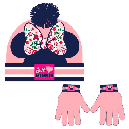 Disney Minnie Set Hat Gloves