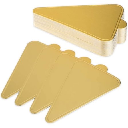 100 kpl 11,5x7,5 cm kolmion muotoiset kakkulautaset juhlatarvikkeet