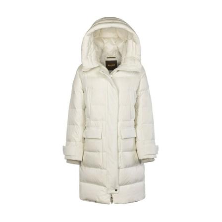 Moorer, Christine-Px Coat Wit, Dames, Maat:XS