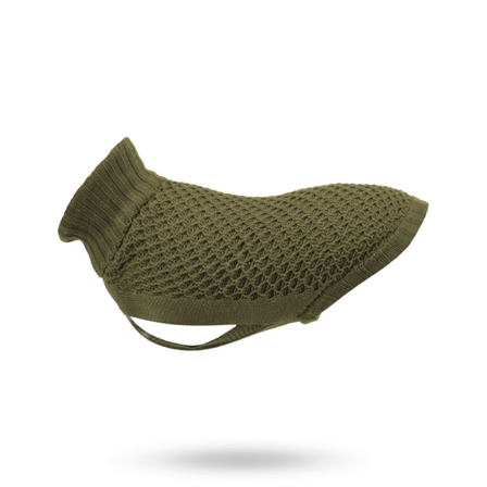 Trixie - Trixie Norwood Pullover Olivgrønn 21 cm - Hundegenser, hundvester & T-skjorter til hunder