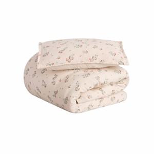 garbo&friends 150 x 210cm Cream Clover Muslin Adult Bed Set One Size - Bedding - One size - Orange - Junge