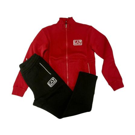 Emporio Armani EA7 Sport set röd, Herr Träning, Herr, Storlek: S