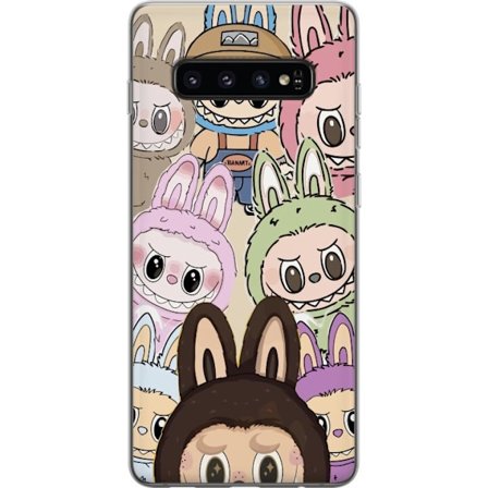 Kompatibelt Mobilskal till Samsung Samsung Galaxy S10 The Monster Edition Samlarfigur Anime