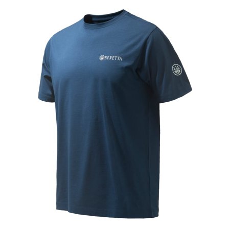 Beretta Men's Diskgraphic T-shirt Men short-sleeved sweaters Blue S