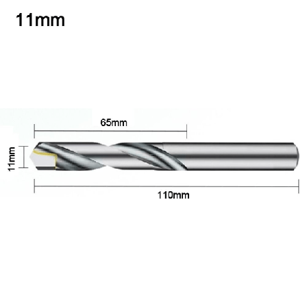 Hardmetallbor Metallbearbeidingsbits 11,0MM 11.0mm