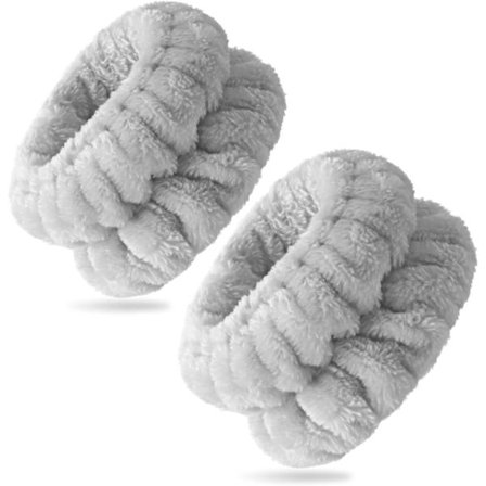 Ansiktsvask Håndleddsbånd Spa Vask Ansiktsbånd Sminke Elastisk Håndleddsvask Bånd Absorberende Håndkle Håndleddsbånd Håndleddsbånd