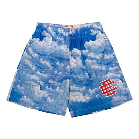 Eric Emanuel Camo Tryckta Shorts Herr Dam Mesh Shorts Gym Sport Träning Basketboll Sommar Snabb- qd