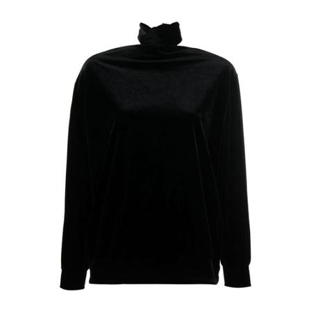 Dries Van Noten, Round-neck Knitwear Zwart, Dames, Maat:M