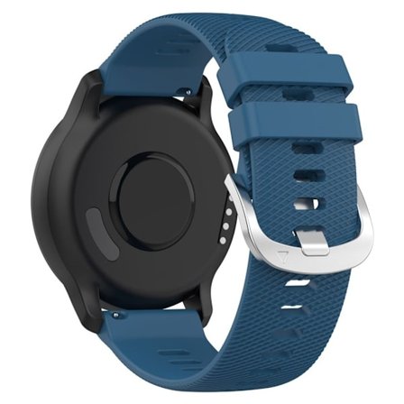 Garmin VivoMove/Venu/VivoActive/Forerunner etc. Klockarmband i silikon - Mörkblå