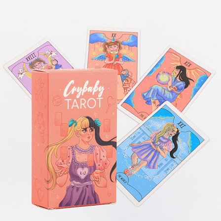 Crying girl Oracle Tarot Card Oracle Cards Divination Cards