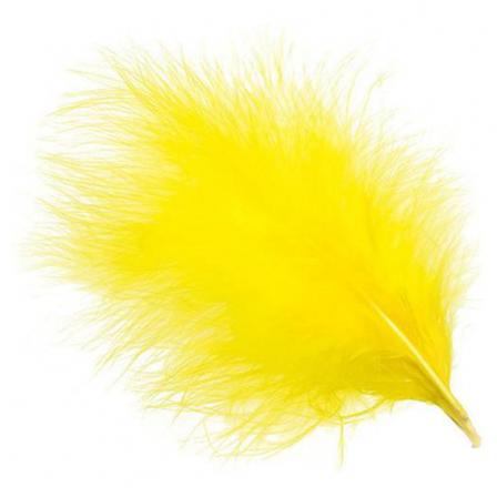 Marabou Plumes - Yellow