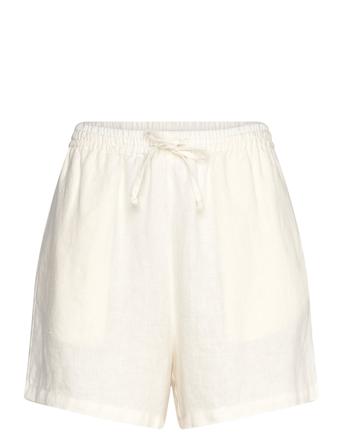 Maren String Shorts 14329 Bottoms Shorts Paper Bag Shorts White Samsøe Samsøe
