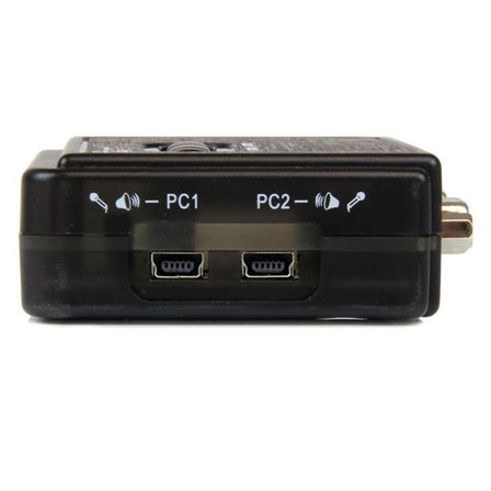 StarTech 2 Port USB VGA KVM Switch - Single VGA - Hot-key & Audio Support - 2048x1536 @60Hz KVM Switch - KVM Video Switch (SV211KUSB) - KVM /