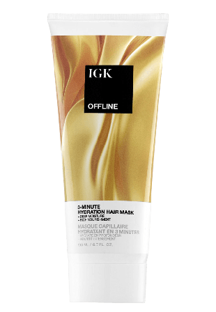 IGK Offline 3 Minute Hair Mask Inpackning & behandling Dam 198ML