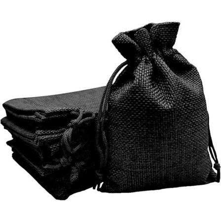 20 kpl Koru-pusseja, Juutti Korupussi Vetoketjullinen Pieni Pussi, DXGHC