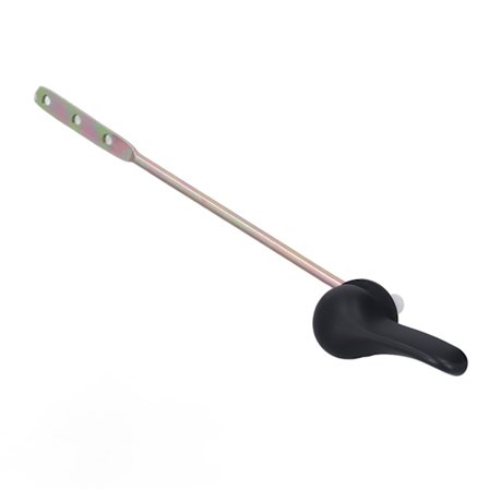 Svart Sinklegering Side Montering Toalett Spylehåndtak Erstatning for Bad