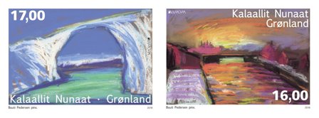 Grønland - EUROPA 2018 - Postfrisk sæt 2v