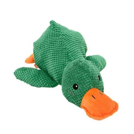 Interaktivt Kvackande Ankleksak Kompatibel Med Hund Med Riktigt Kvackljud, Gosedjur Ankleksak, 100% Ny -szhg Green