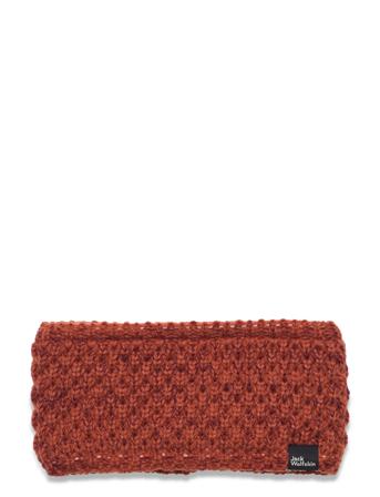 Highloft Knit Headband F Red Jack Wolfskin