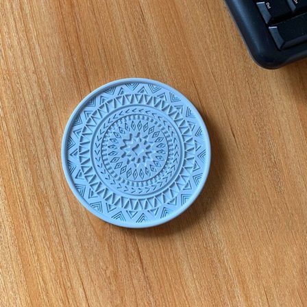 Diatomitt Isolert Matte Brikker LYSEBLÅ