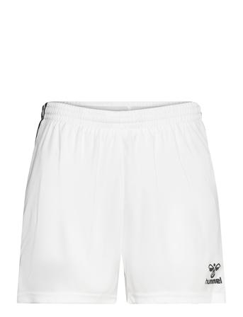 Hmlauthentic Pl Shorts Woman Sport Women Sport Clothing Sport Shorts Sport Training Shorts White Hummel