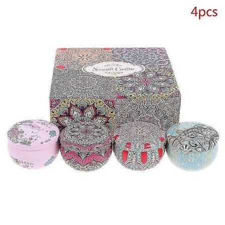 4/8 st Doft Aromaterapi Doftljus Naturlig Reseplåt Heminredning