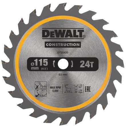 Dewalt DT20420 Cirkelsavklinge, Maskintilbehør & forbrugsvarer