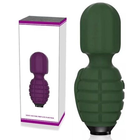 Uppladdningsbar Personlig Handhållen Djupvävnad Vibrationsmassageapparat 10 Vibrationslägen Sport Kropp Återhämtning Stav Massage Gåva för Kvinnor