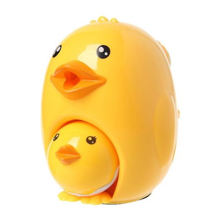 Söt kycklingformad pennvässare av hög kvalitet, manuell mekanisk