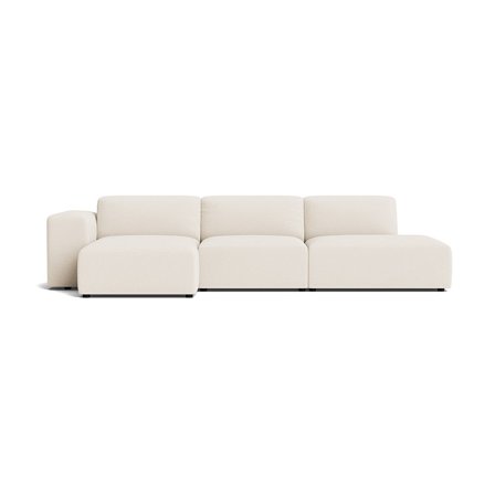 Soma chaiselong sofa, venstrevendt | Open end - Loop Creme - 336x147x75 - Sofa, chaiselong