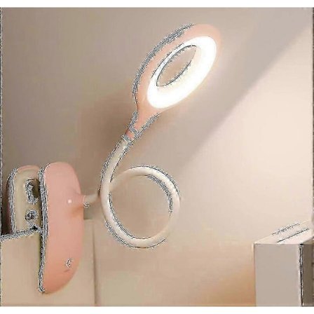 2025 LED øyebeskyttelseslampe for skrivebord med dimmefunksjon og klips[D]