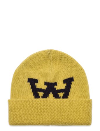 Vin Jacquard Beanie Yellow WOOD WOOD