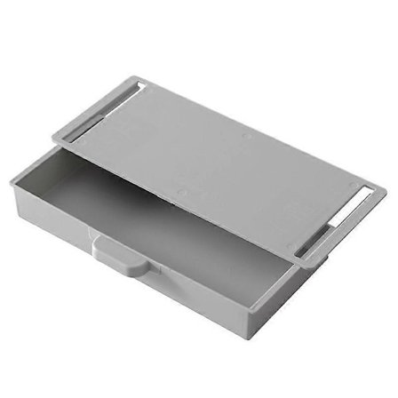 Självhäftande låda för skrivbord under bordet, dold pennförvaring för kontorsmaterial