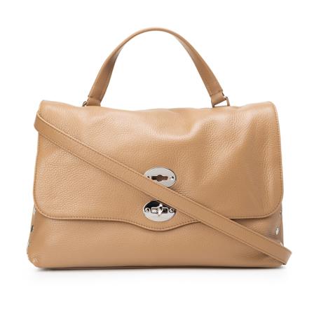 Zanellato, Handbags Beige, Dames, Maat:ONE Size,leer