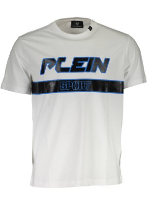 Plein Sport T-shirt Maniche Corte Uomo Bianco