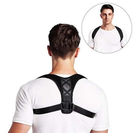 Posture vest - Get better posture, Size L - XL - Black