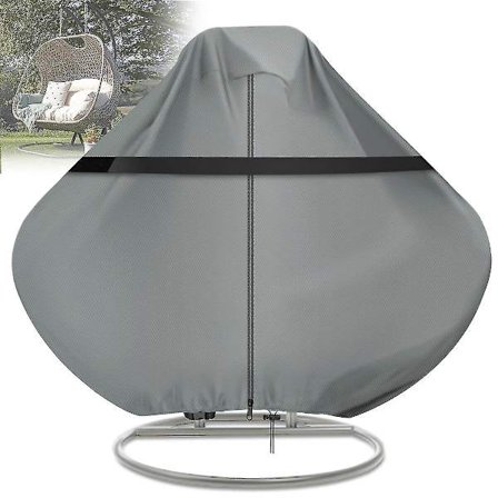600d Hängande Gunga Dubbel Äggstol Överdrag Trädgård Uteplats Utomhus Sol Vattentät [dB}